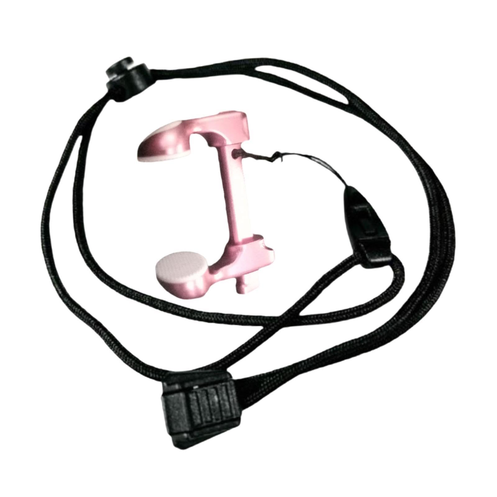 Yiju Nose Clip for Swimming and Diving, Pink Waterproof Nose Protector for Pool Use