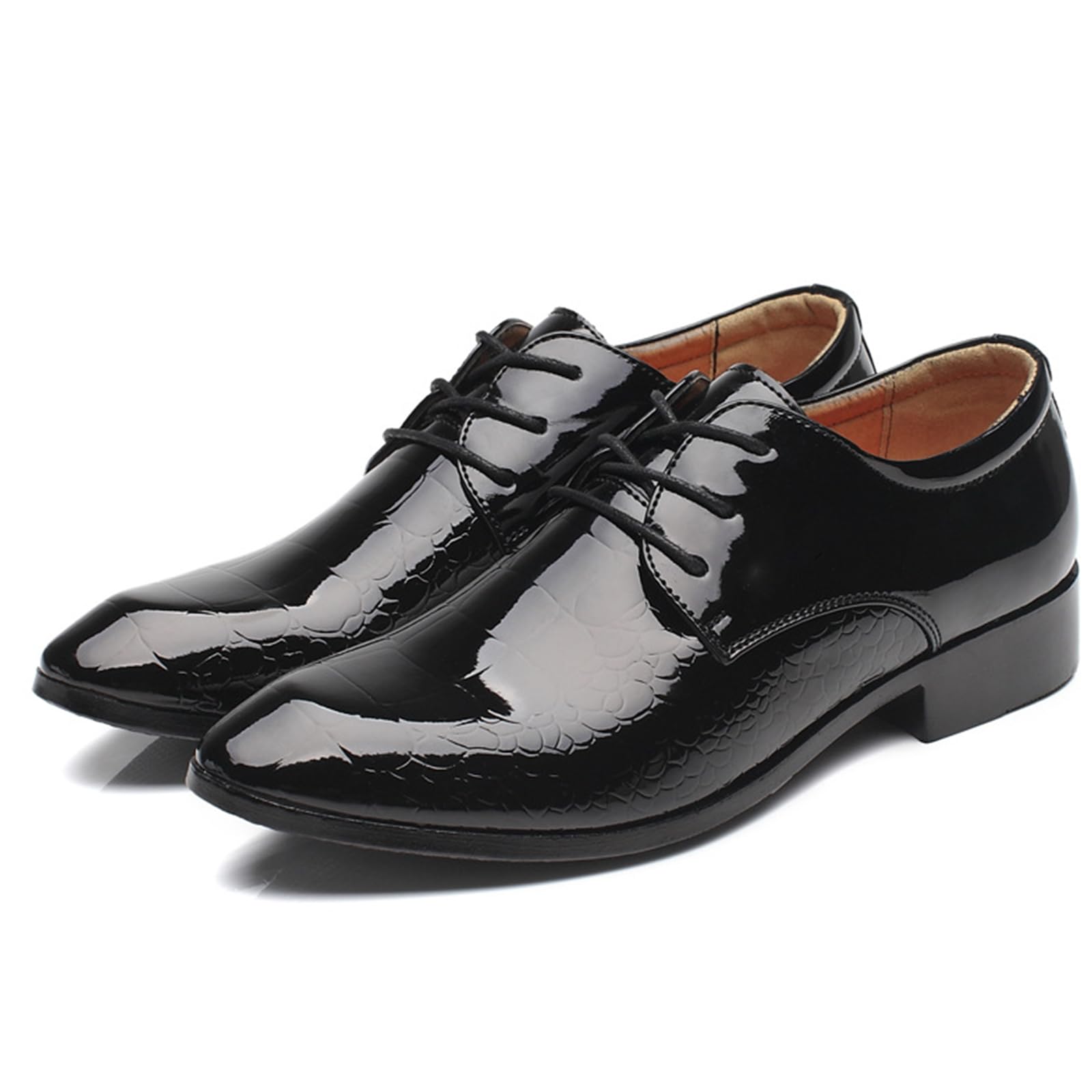 Scarpe Eleganti per Uomo | Traspiranti, Stringate, in Pelle, Moda, con Punta a Punta, Festa, Oxford