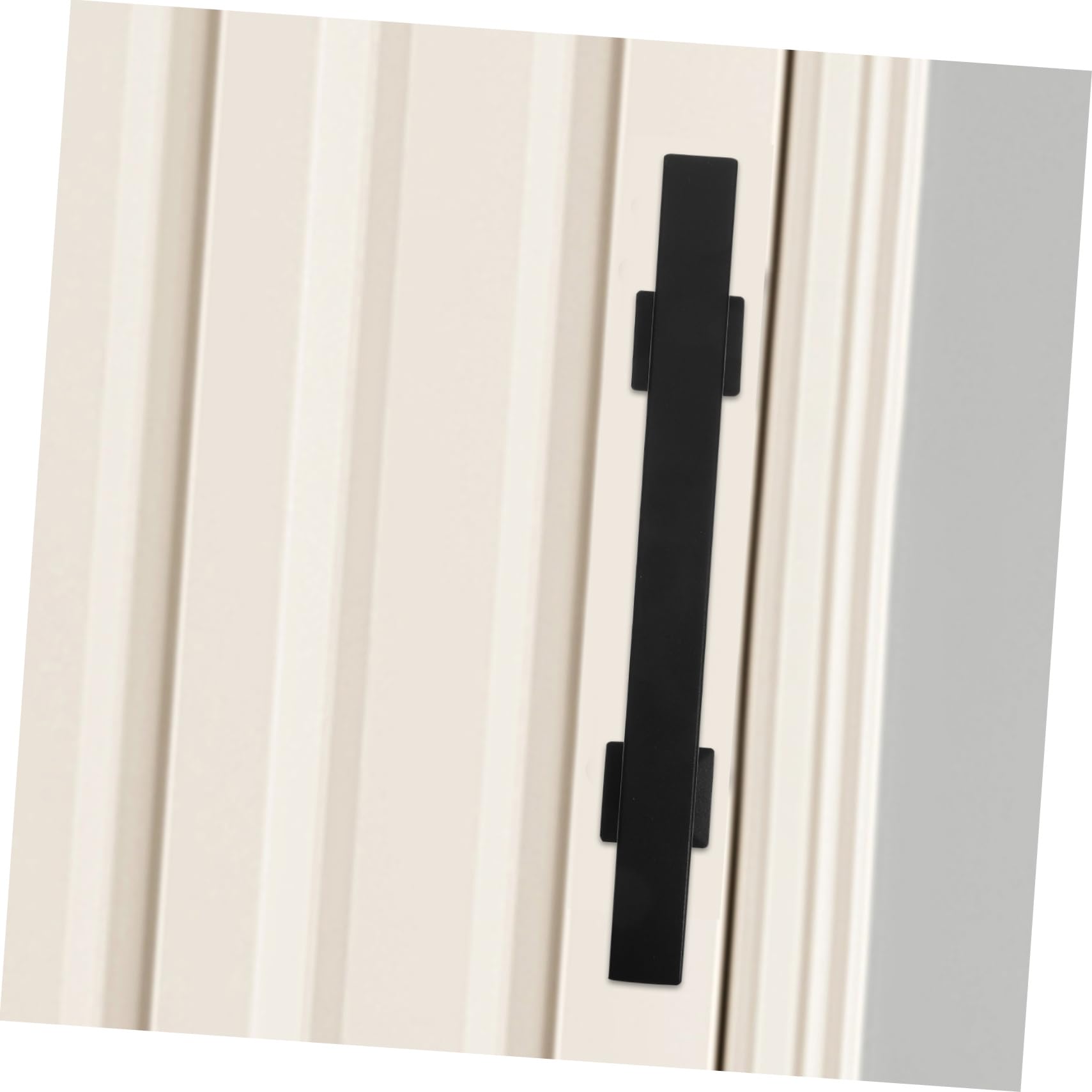 Maniglia Carbonio Fienile Scorrevole Porta per Acciaio in Nero | Set da 1 Pezzo, Robusta e Multifunzione, per Cancelli in Legno Massello e Porte Fienile, Stile Moderno
