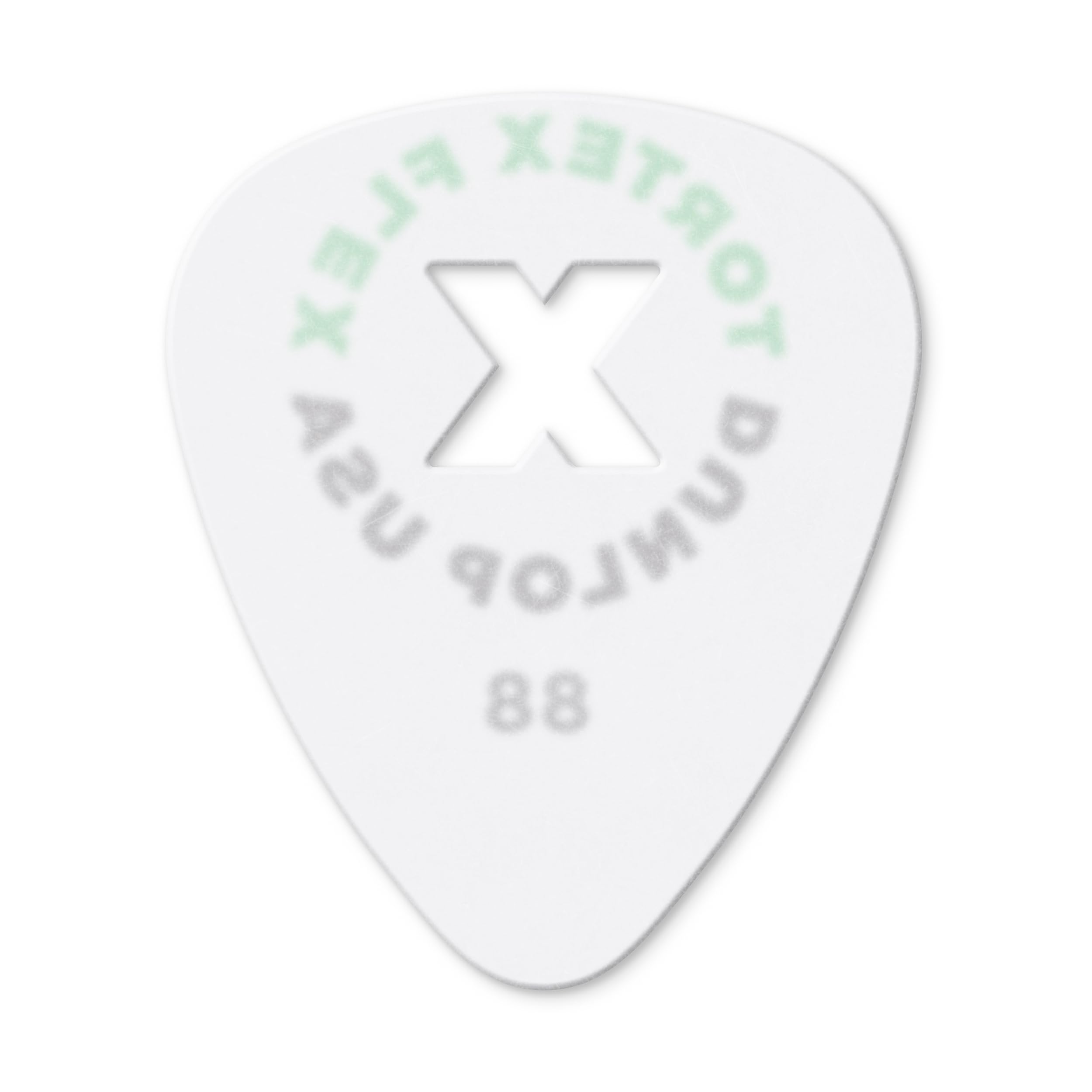 Jim Dunlop Tortex® Flex™ X Pick .88mm - 72 Pack, White, 88 mm - Image 2