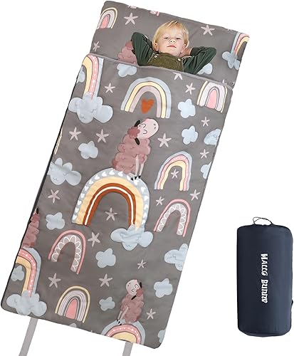 Saco de dormir para niños, sacos de dormir de dinosaurioastronauta espacial para niños, saco de dormir con almohada extraíble para niños y niñas,