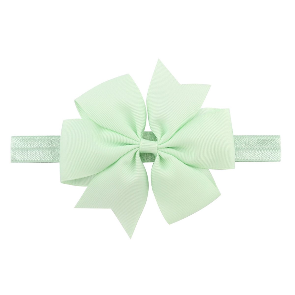 Diademas Bebe Niña, Paquete de 20 Diademas Elásticas con Arcos de Pelo de 4.3" Diseño de Regalo Surtido de Colores para Recién Nacido