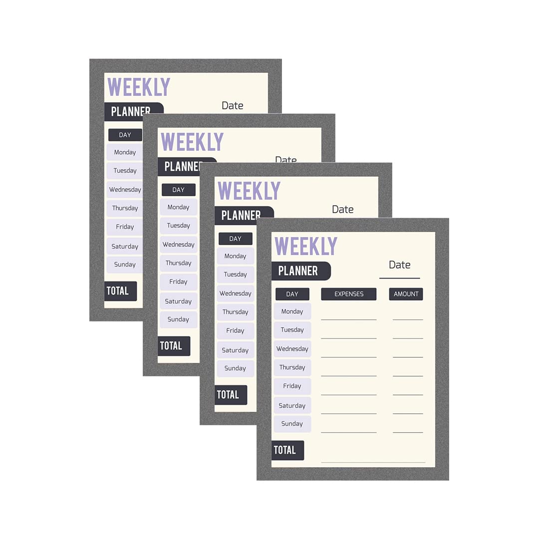 Display Genie Magnetic Document Holder – Magnetic Picture Poster Frame – Pack of 5 – Fold Back Panel – Durable PVC – Display Frame Ideal for Home or Office Display (A5, Silver)