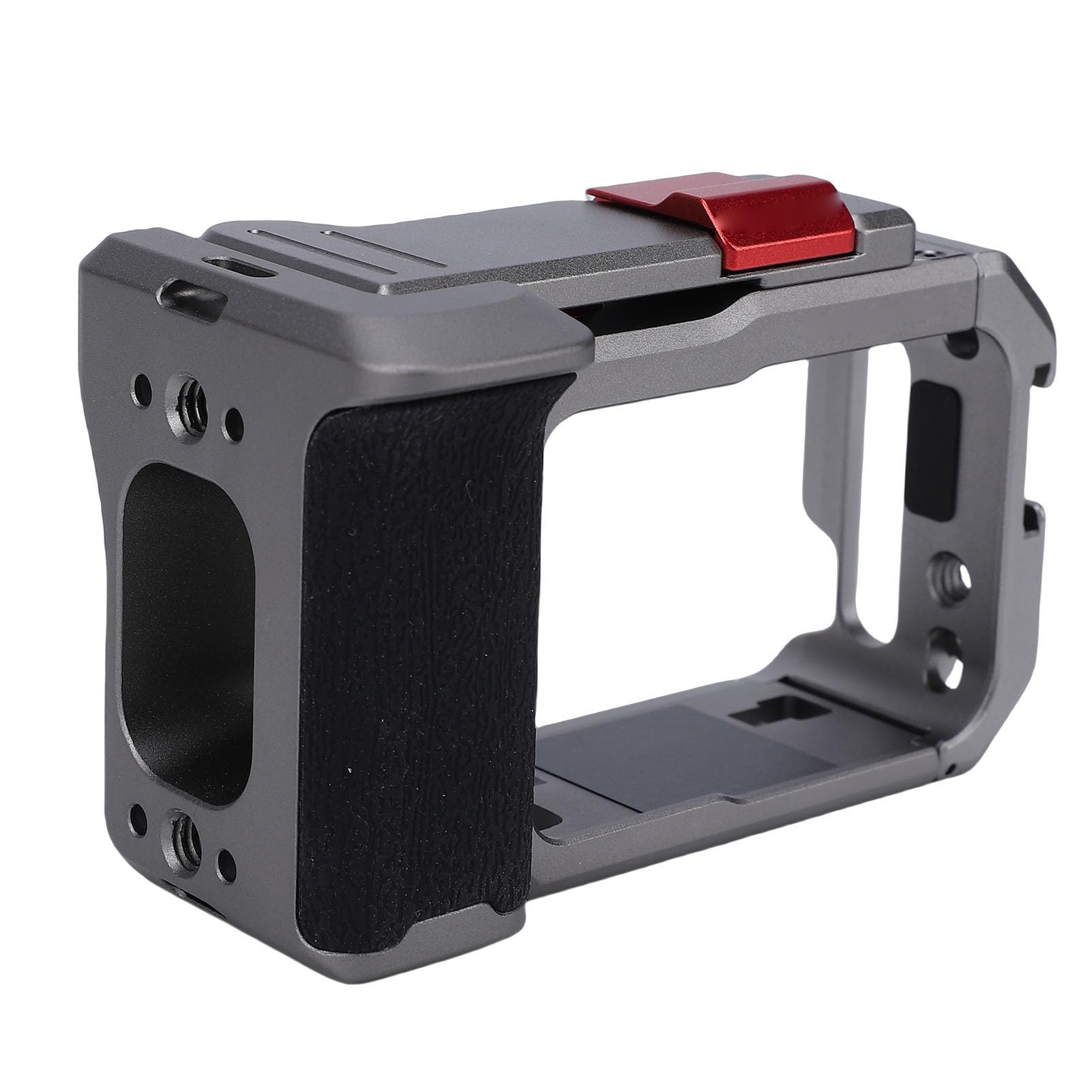 Kit Street Grip con Gabbia per Fotocamera in Lega di Alluminio, Protezione Antiurto, Impugnatura in Silicone, Design Modulare per Varie Esigenze di Ripresa