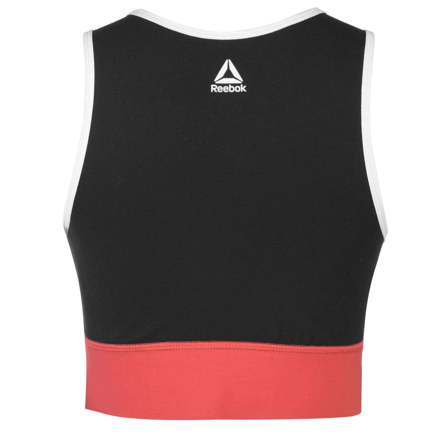 Reebok Linear Logo Cotton Bra Top Mujer