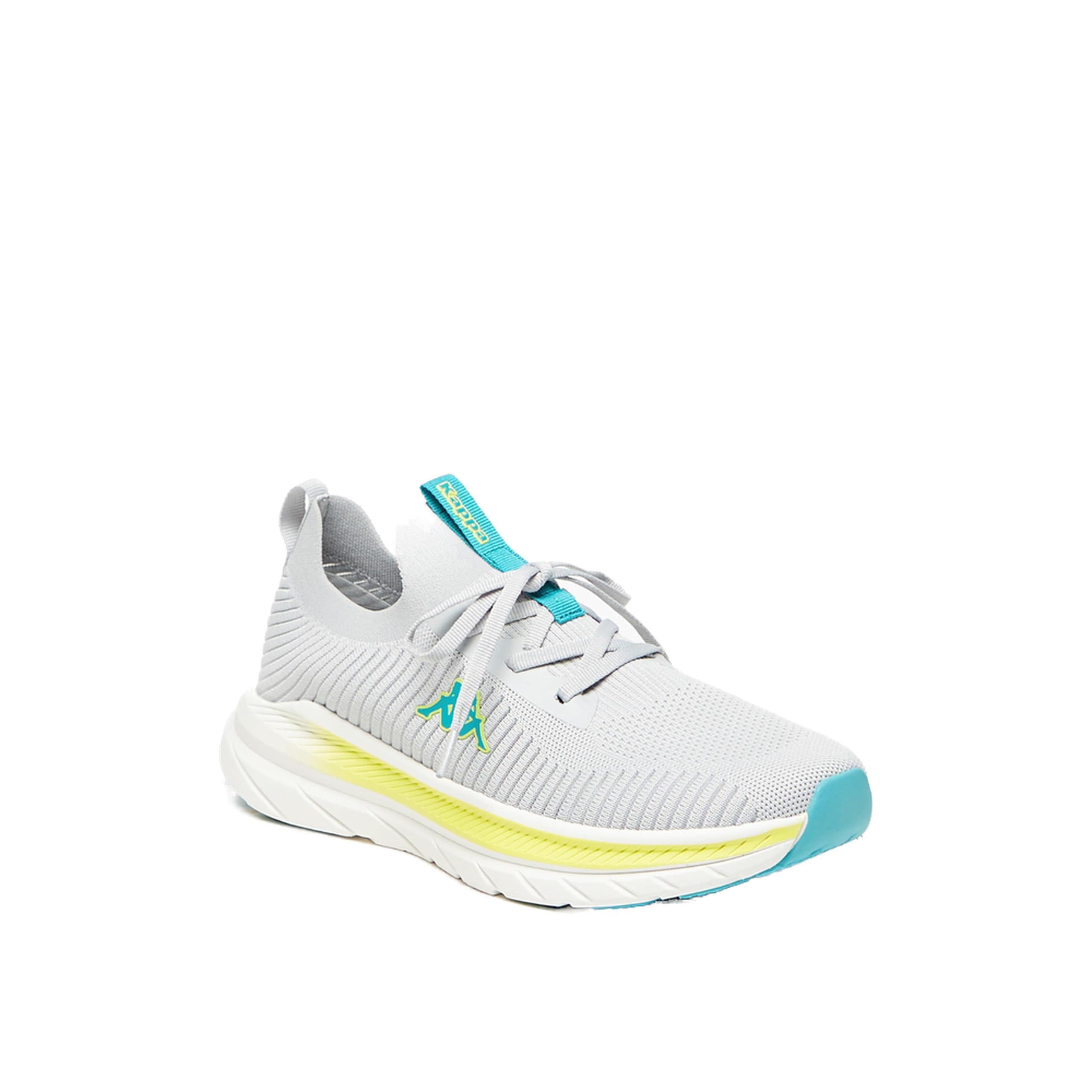 KappaMens Textured Slip-On Trainer Shoes With Cushioning 42 Grey