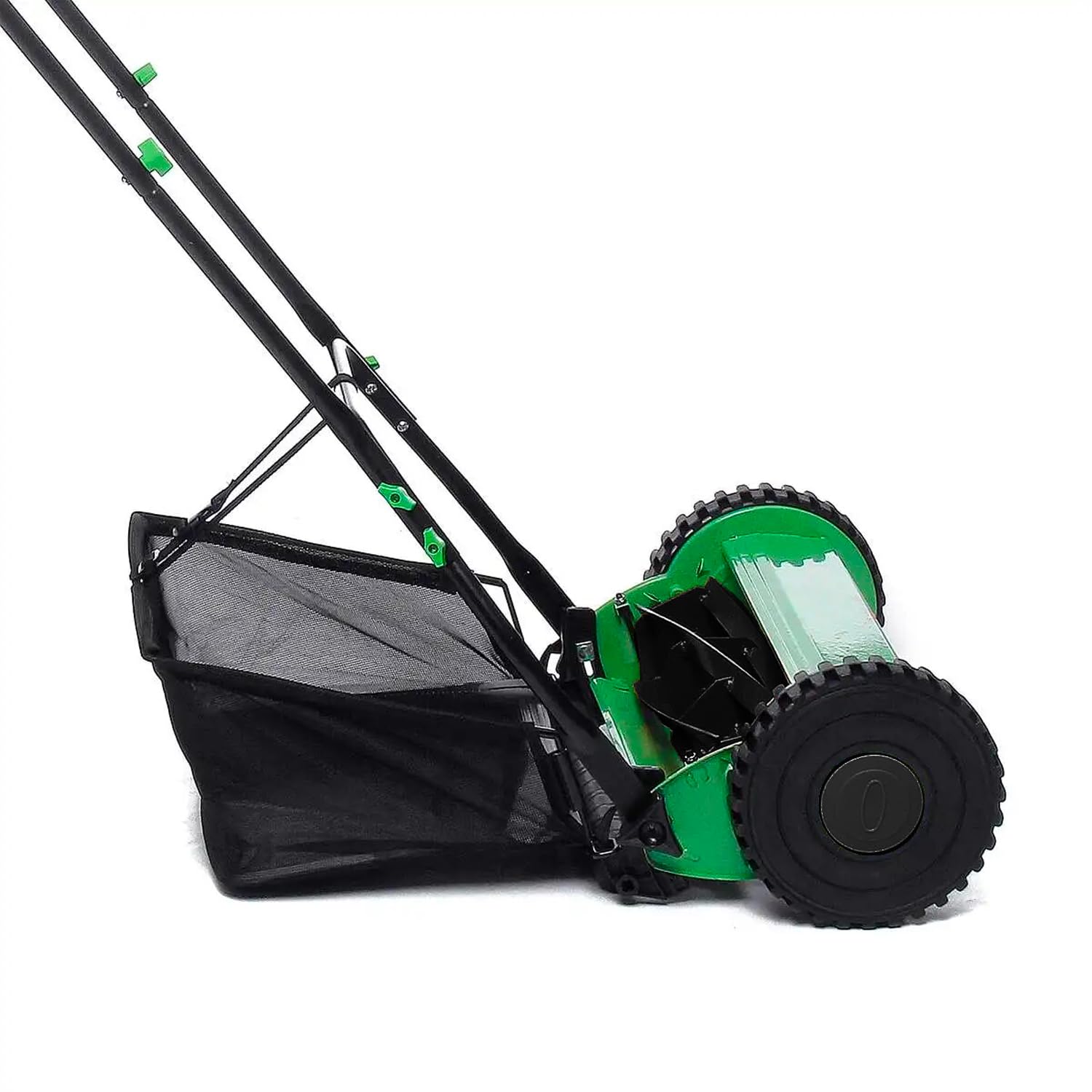 Avilia Cortacésped Manual helicoidal Eco-Friendly 25L – Cortacésped silencioso con Ajuste de Corte 17/43 mm, Recogida fácil, Ideal para Jardines