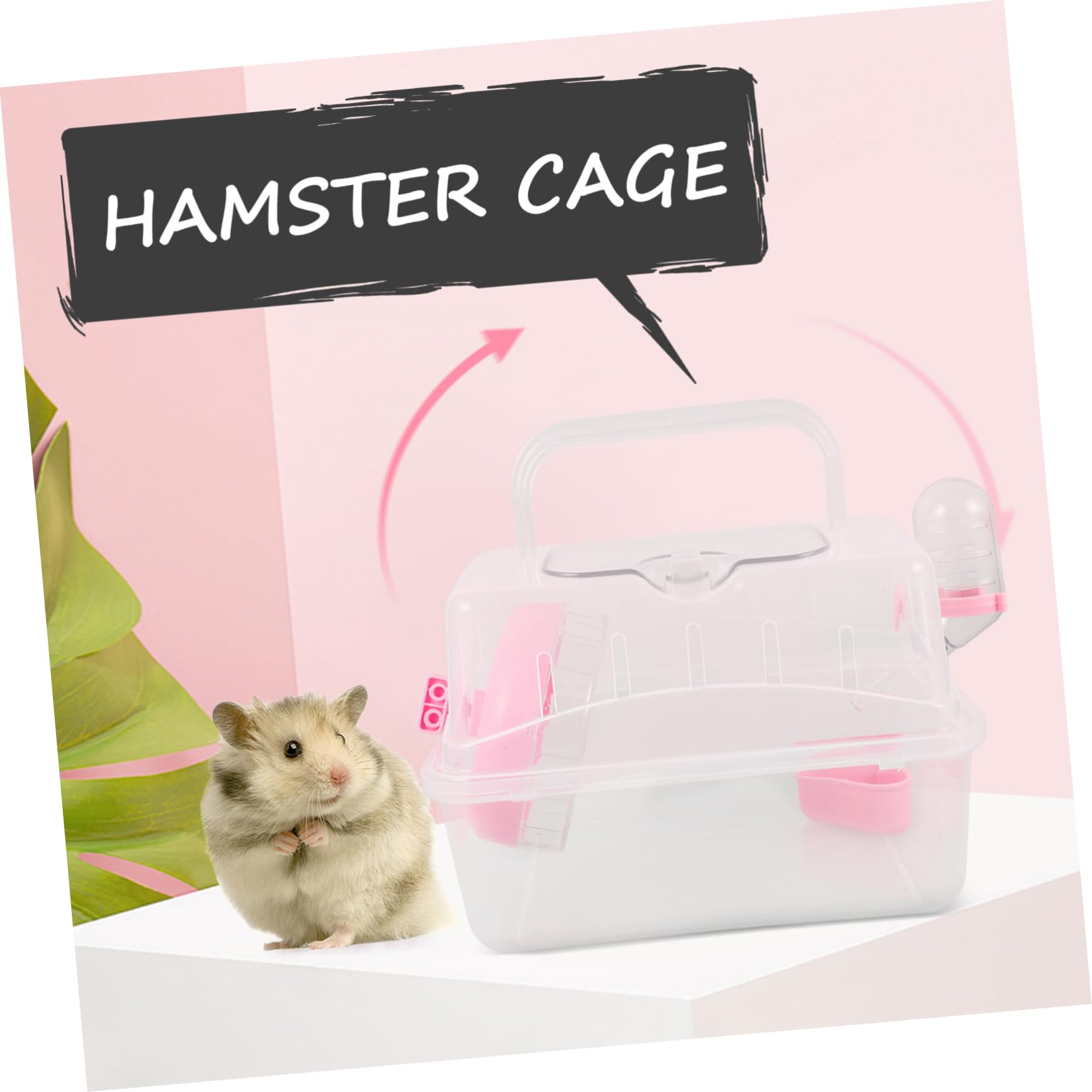 Yardwe 5stücke Tragbare Hamstertragebox Aus Sichere Und Praktische Reisekäfig Für Kleine Tiere Für Ausflüge Und Reisen