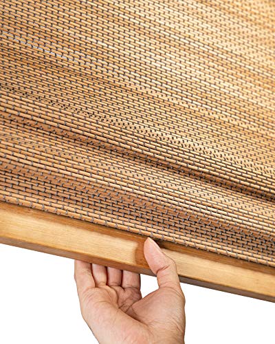 CHICOLOGY Bamboo Roman Shades, Smart Choice Eco-Friendly Light Filtering Blinds for Windows Premium Quality - Image 3