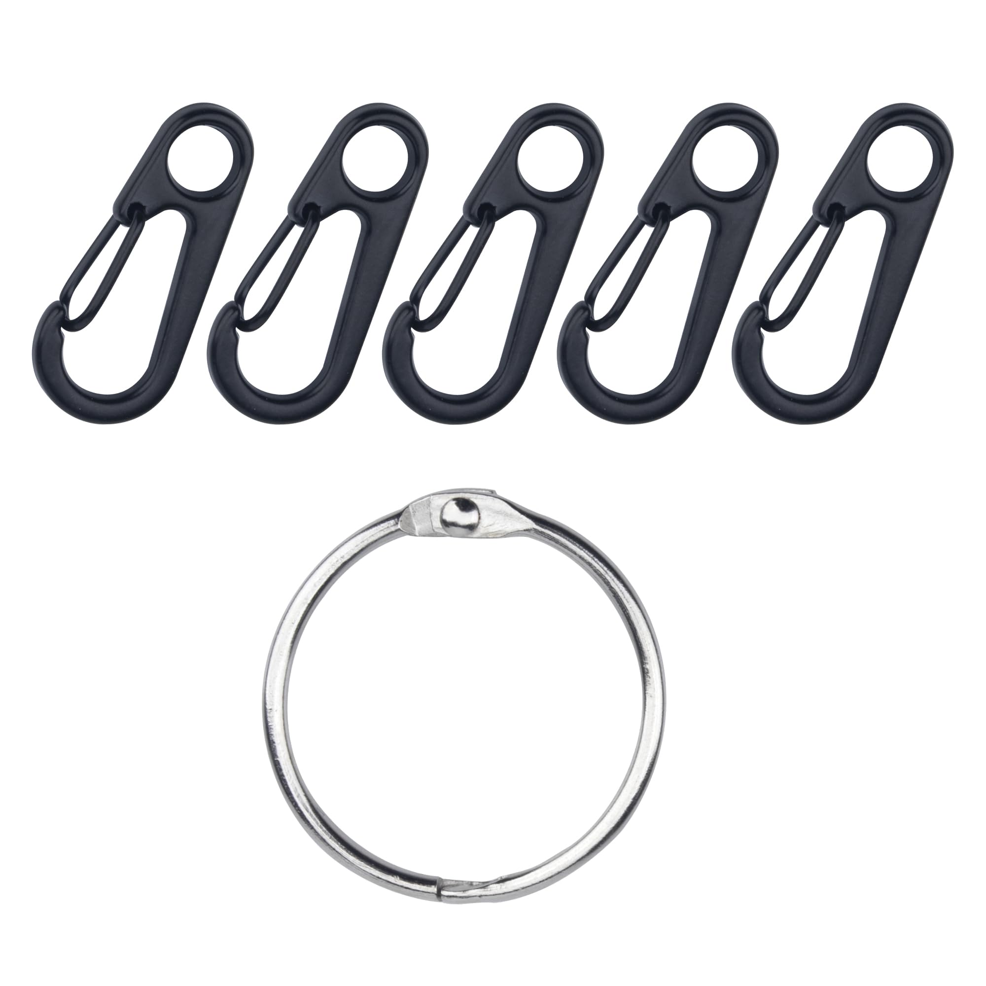 Amazon.com: SWATOM Small Mini Carabiner Clip Tiny Spring Snap Hook
