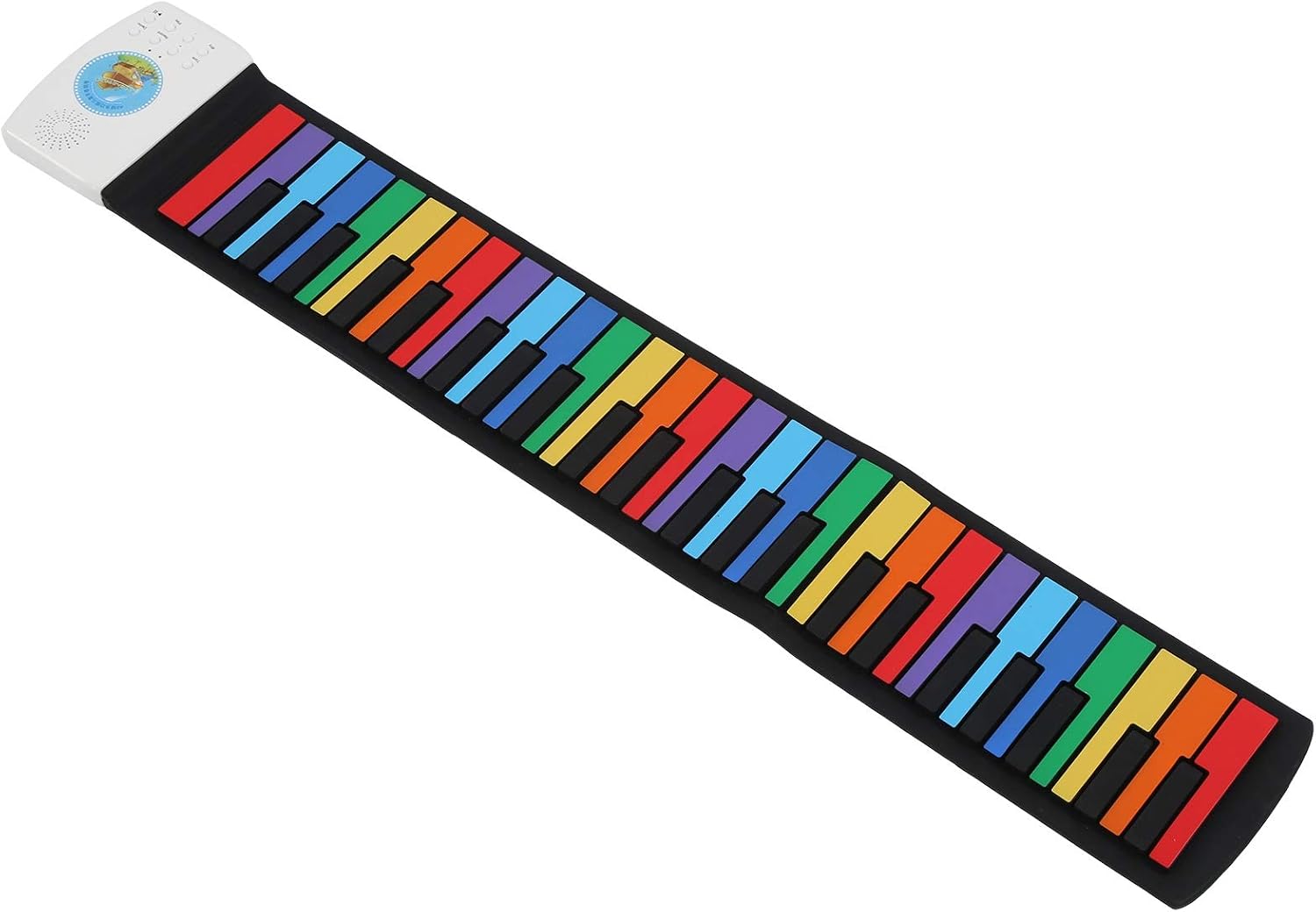 Roll Up Keyboard Piano, Portable Piano Keyboard Roll Up Piano Silicone 49 Keys Roll Up Piano Keyboards Hand Roll Piano Educational Portable Keyboard Piano with Single Speaker for