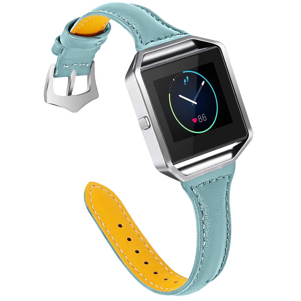 Gimartuk Genuine Leather Watch Band Floral Wrist Strap Bracelet