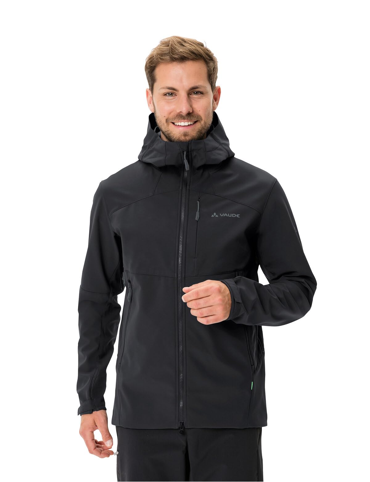 VAUDE Męska kurtka Shoftshellowa Roccia Softshell Jacket II, 100% wiatroszczelna, oddychająca, wodoodporna