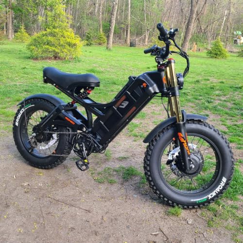 Image of 2026 eAhora Romeo Pro 3 /2 52-46 Mph Electric Bike for Adults, 6000W /4000W /2500W Dual Motor Ebike 60V 80Ah /52V 70Ah Battery 235+Miles Long Range, 26*4.0 inch /20*4.5 inch Fat Tire, Full Suspension, All Terrain