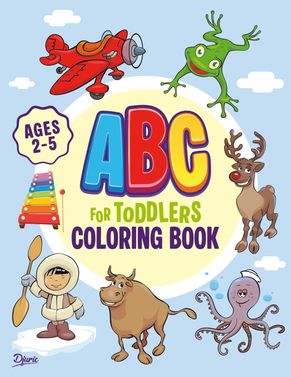 ABC for Toddlers Coloring Book: Alphabet Learning Companion