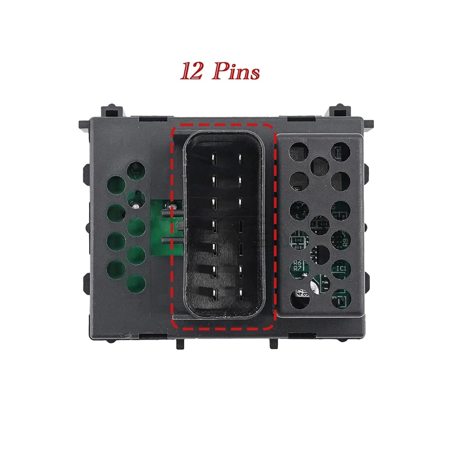 68156218AC Passenger Side Power Window Switch Compatible with Jeep Wrangler 2011 2012 2013 2014 2015 2016 2017 2 Door 68057596AA