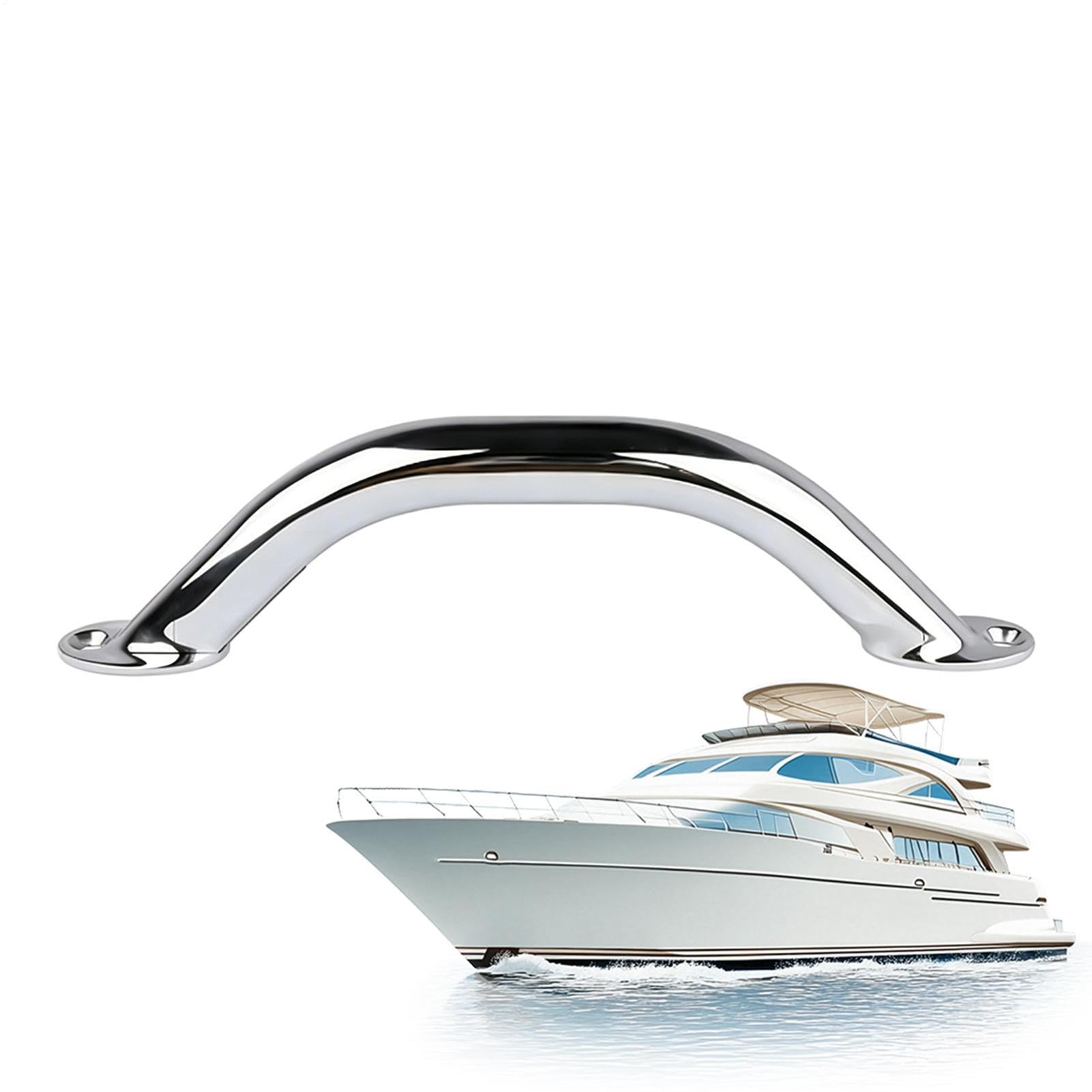 Main courante marine en tube d'acier inoxydable haute finition