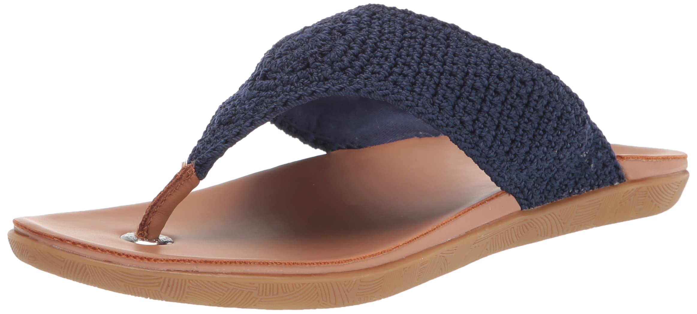 The Sak Shana Thong Sandal in Crochet, Slip On Entry