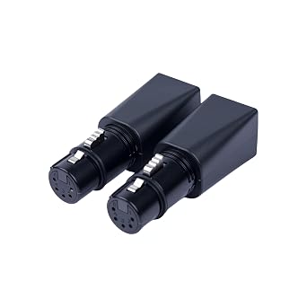 DMX to RJ45 Connector RJ45 Ethernet to 3 Pin| 5Pin XLR DMX Female | Male 5PIN_Female_2Pcs