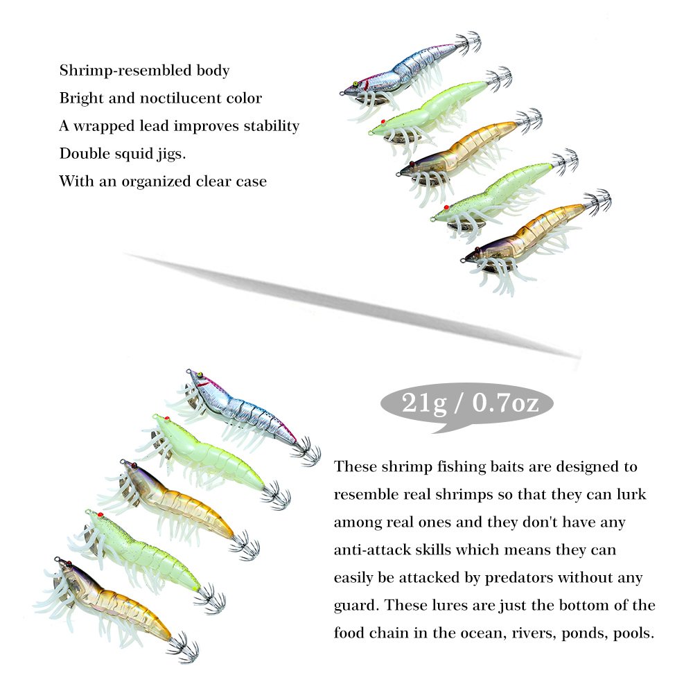 Appâts De Pêche - PWSHYMI - Mini Leurres En Forme De Poulpe - 10 Pièces - Couleurs Vives - Pêche