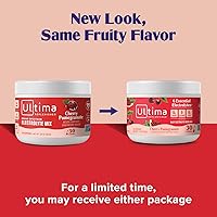 Vista 3 de Ultima Replenisher Daily Electrolyte Powder Drink Mix – Sugar Free – Cherry Pomegranate, 30 Servings – Hydration Powder with 6 Electrolytes and