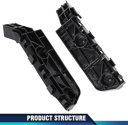 Miniatura 302 de PIT66 Soporte de parachoques delantero compatible con Hyundai Sonata 2011-2015 2 piezas soporte de parachoques delantero izquierdo y derecho