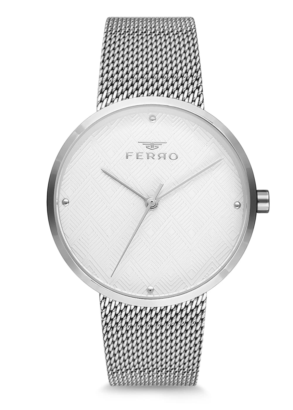 Ferro Aversa Analog White Dial Womens Watch-F81753C-863-A (B09SG1NRL7) Amazon Price History, Amazon Price Tracker