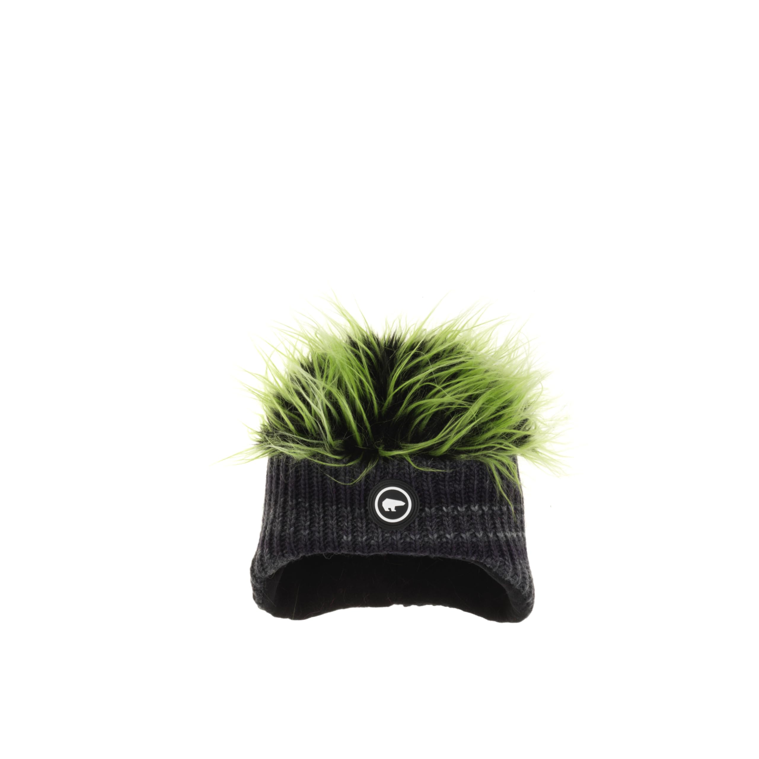 Eisbär Mütze Keke Cocker Kids Lila - Mütze mit Haaren Jungen & Mädchen - One Size - atmungsaktive warme Sportmütze mit Ohrschutz Kindermütze Haube gefüttert weich warm aus Österreich