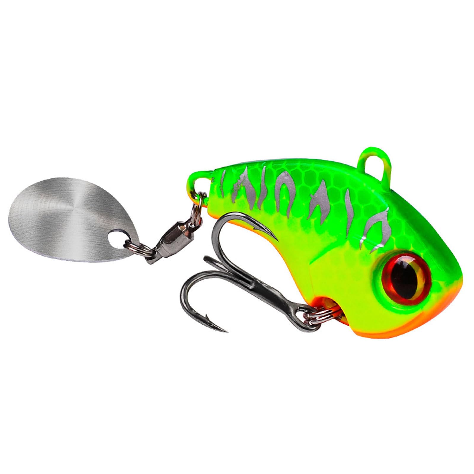 CRFFZ 6-10g Spinner Spoon Fishing Lures Metal Baits Walleye Saltwater Jigging Tackle Fishing Tackle Saltwater Spinnerbait Lures
