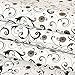 Yifely Black Vine Shelf Liner Self-Adhesive Furniture Paper DIY Dresser Drawer Covering Sticker 17.7 Inch by 9.8 Feet