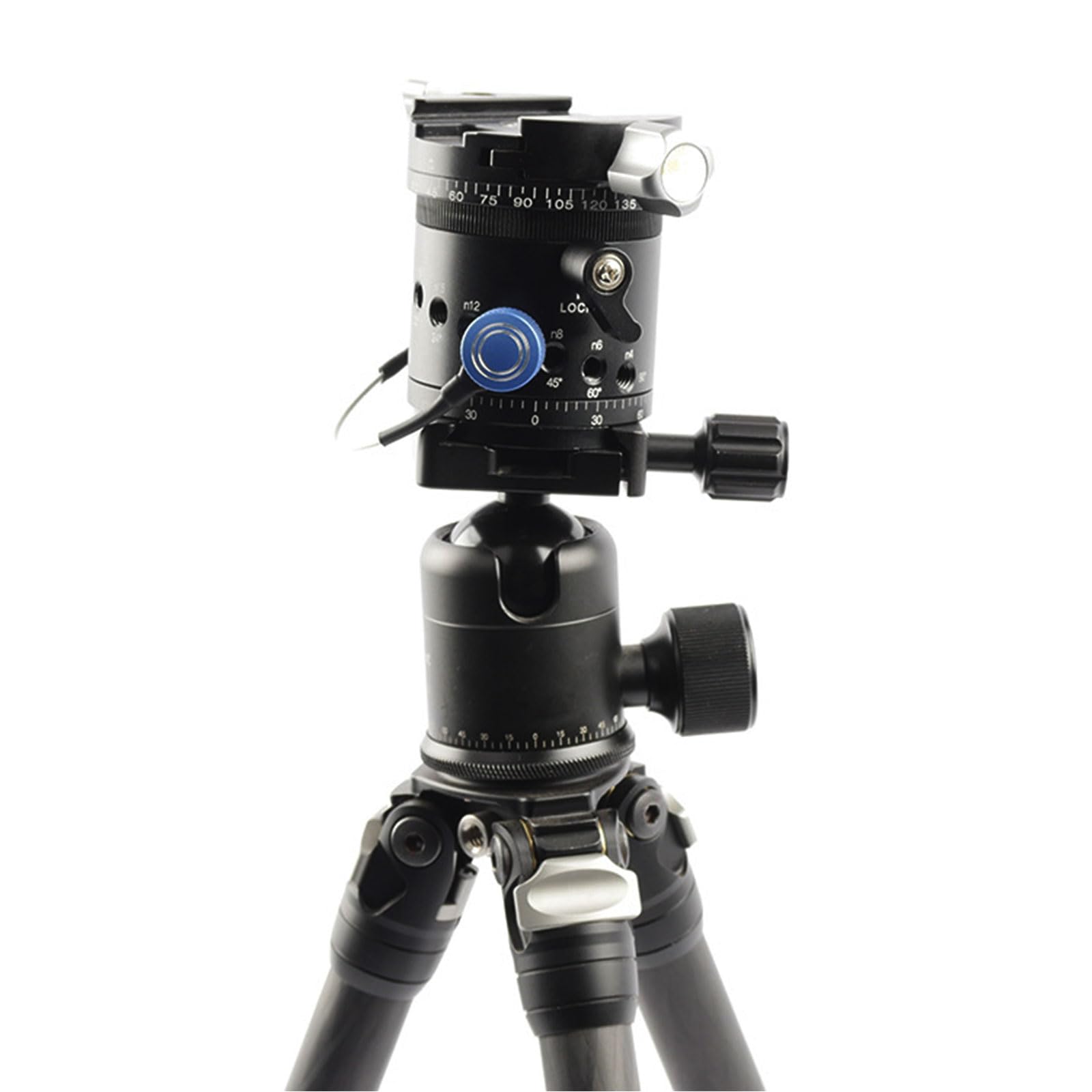 Testa panoramica per treppiedi con smorzamento preciso