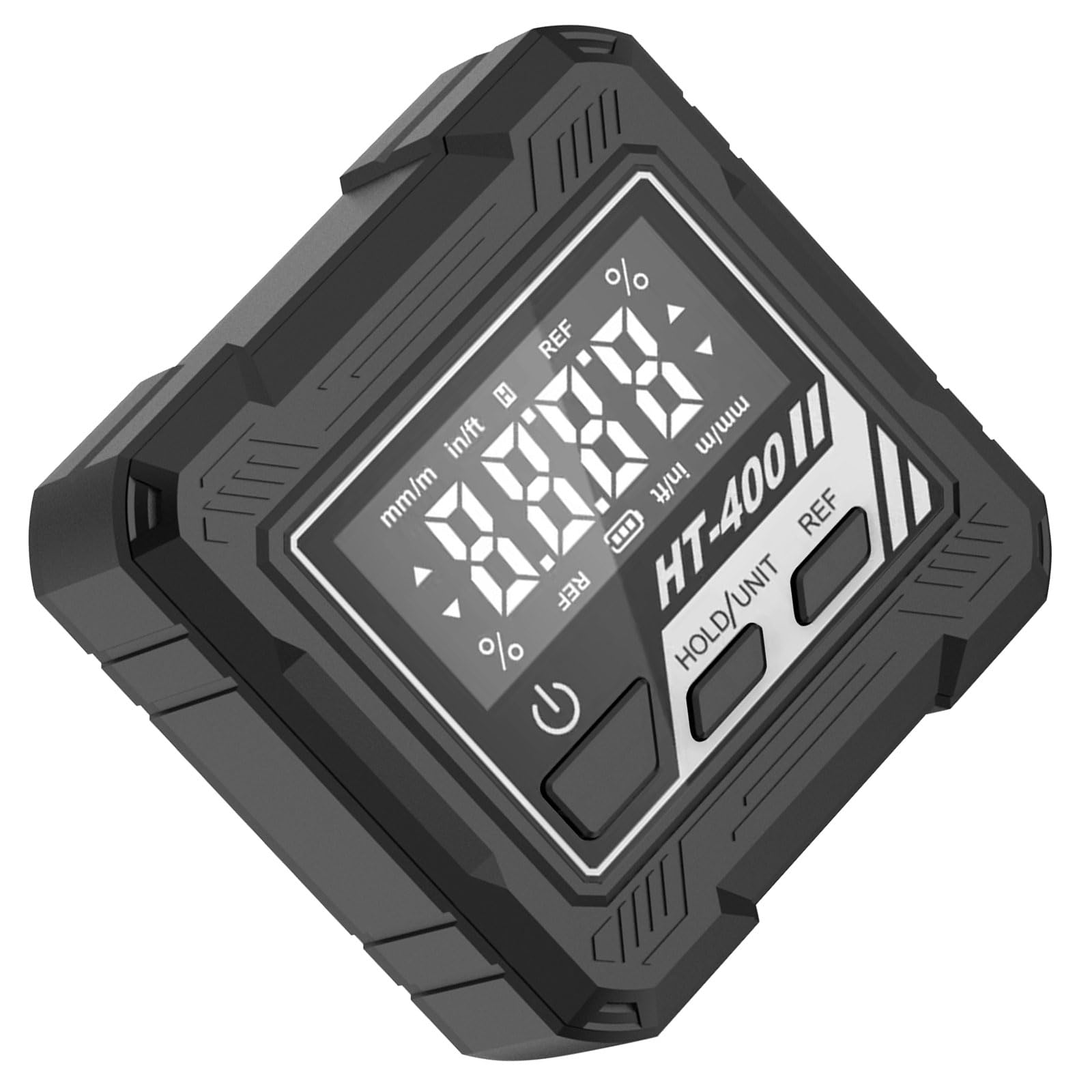 Zepfjhe White Backlight Abs Digital Corner Meter 4X90° Extent Measurement Tool Led Backlit Display Attractive Mounting Grasps Complimentary Action For Construction Undertakings Led Display Corner Measuring Tool