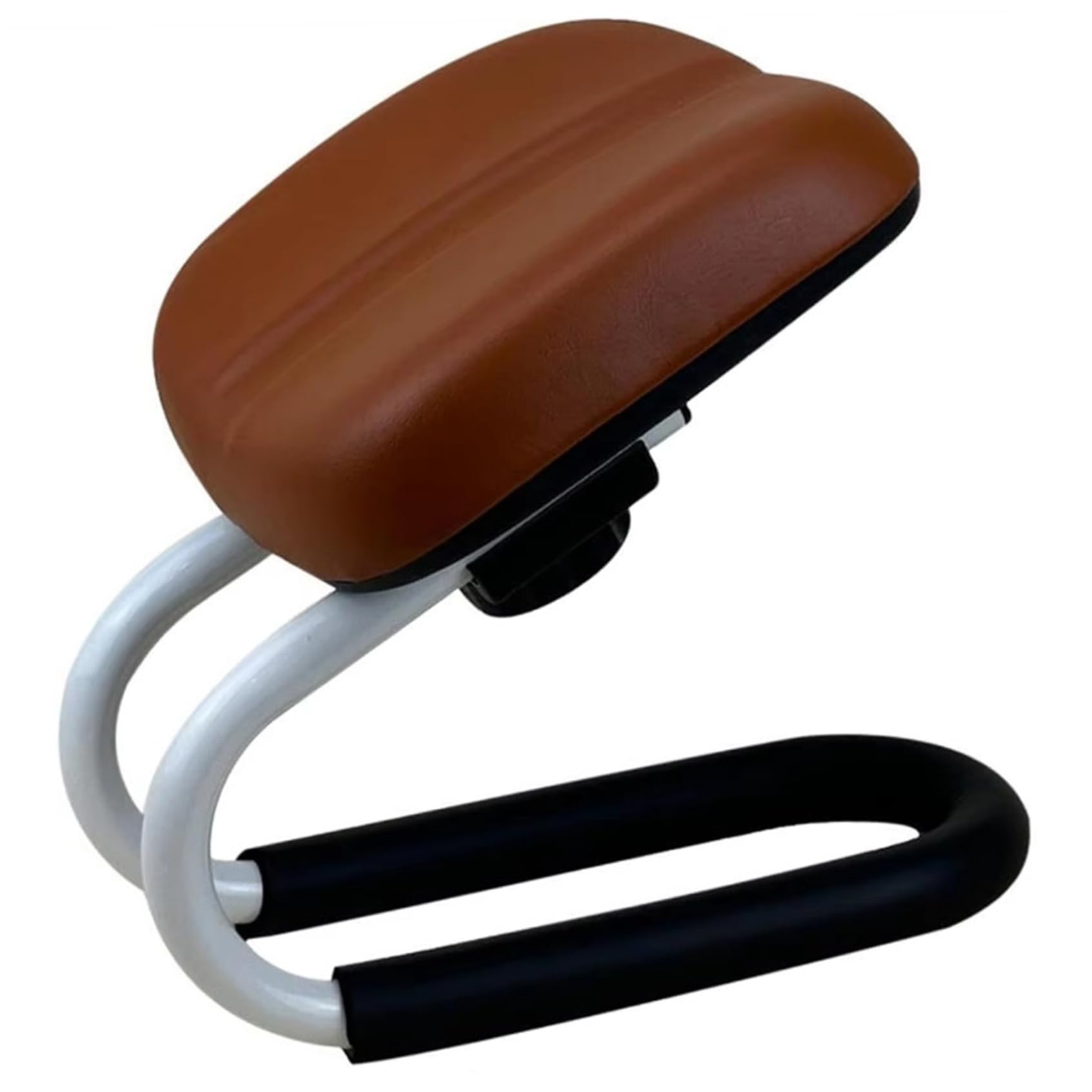 Tabouret de méditation, Banc de méditation Confortable et réglable, genouillère prière Portable avec Coussinet antidérapant pour Le Yoga, la prière à la Maison, Marron