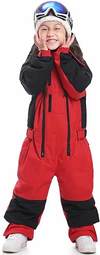 Miniatura 5 de Trajes de nieve de una pieza para niños y niñas, trajes de esquí, snowboard, chaquetas impermeables de invierno para exteriores