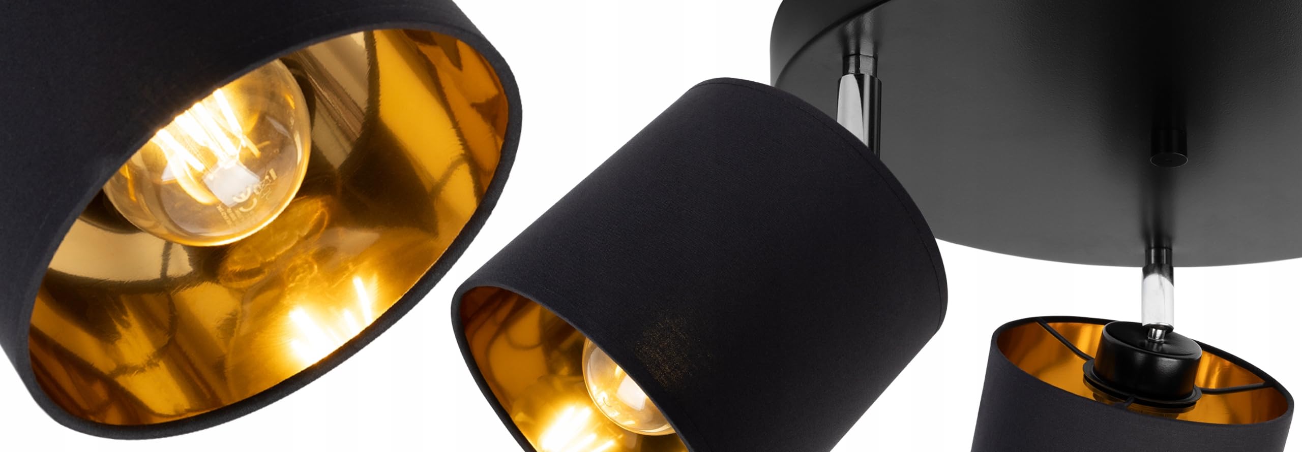 Lampa wisząca sufitowa żyrandol złota plafon LED – Nowoczesna lampa LED do salonu, sypialni i kuchni