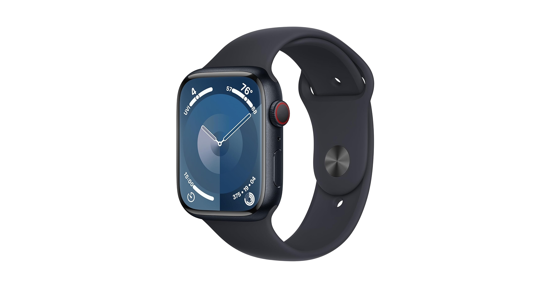Apple Watch - 新品同様 Apple Watch Series 9 GPS+Cellular 45mm ミッドナイト M777 Apple Watch Series 9（GPSモデル）- 45mmミッドナイト