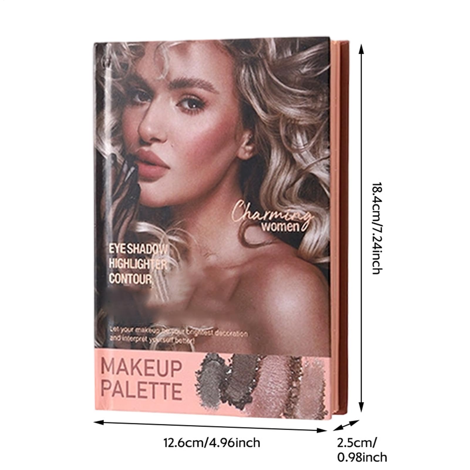 Palette Di Ombretti Con Glitter Cosmetico Opaco Per Palpebre | Ombretti per Makeup per Donne e Ragazze, Festival di Bellezza, Appuntamenti, Eventi Formali, Performance sul Palco, Feste e