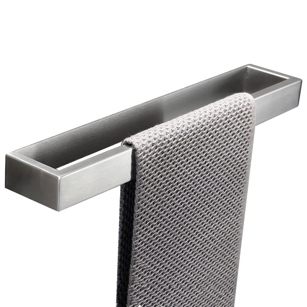 Biutimarden Brush 40Cm Bathroom Towel Holder Without Drilling, Self Adhesive Towel Rail Stainless Steel For Bathroom Towel Rack, Towel Bar For Bath Finish…