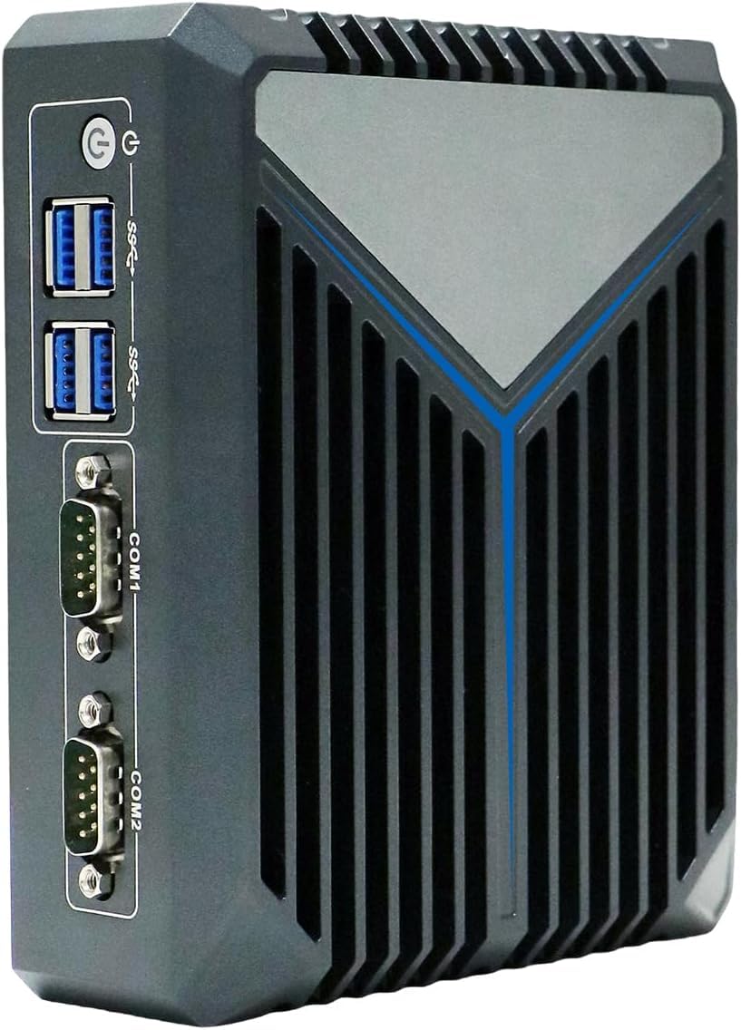 PARTAKER Fanless Mini PC, Desktop Computer, HTPC - View #10