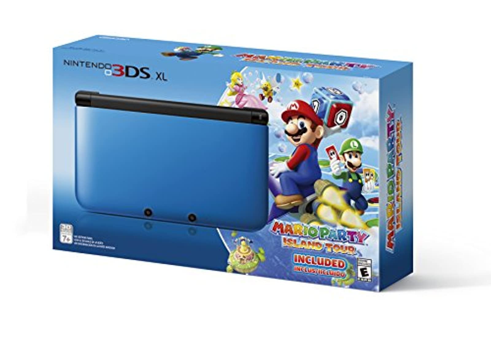 Amazon.com: Nintendo 3DS XL Blue/Black Limited Edition with Mario