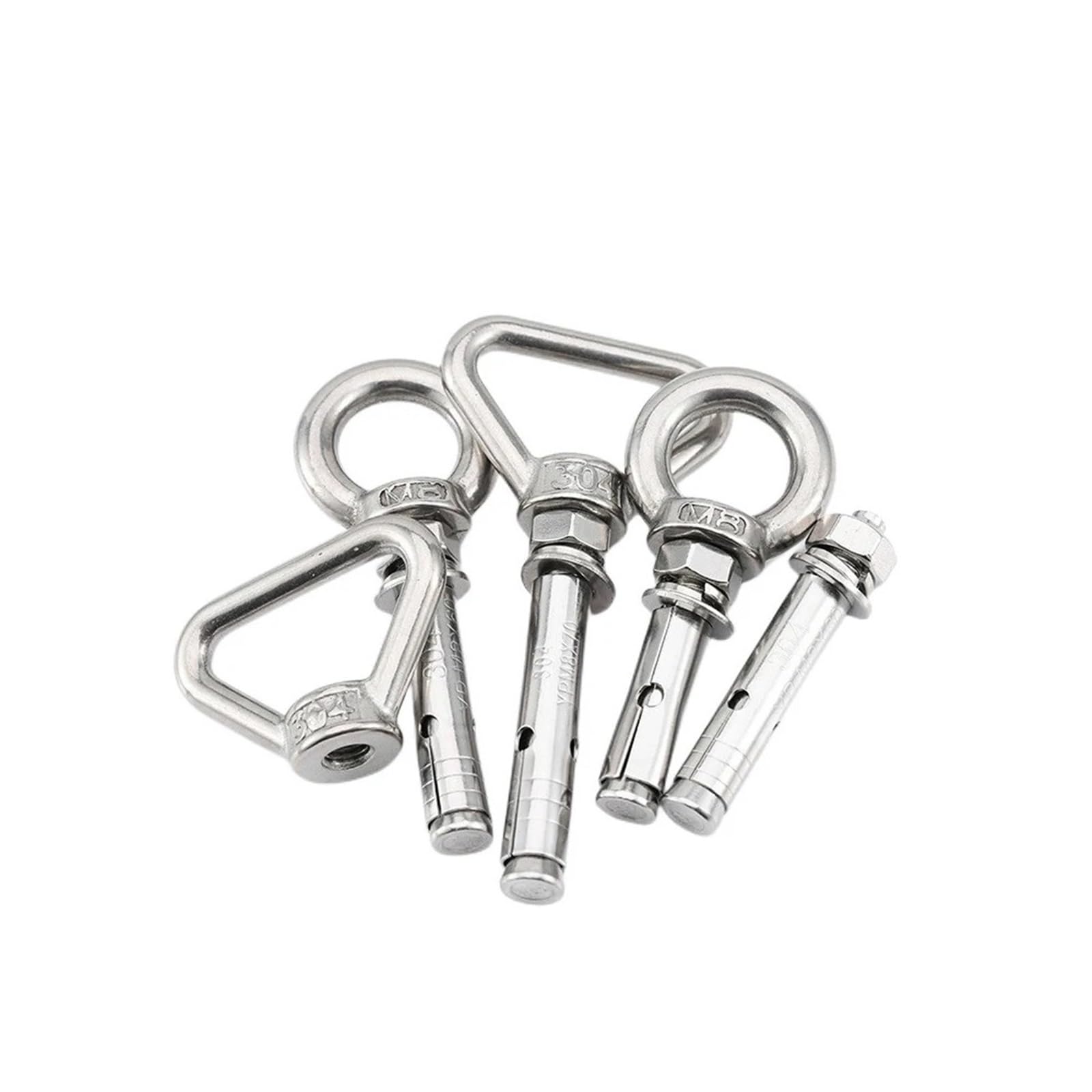 Gancho de tornillo de expansión de acero inoxidable 304