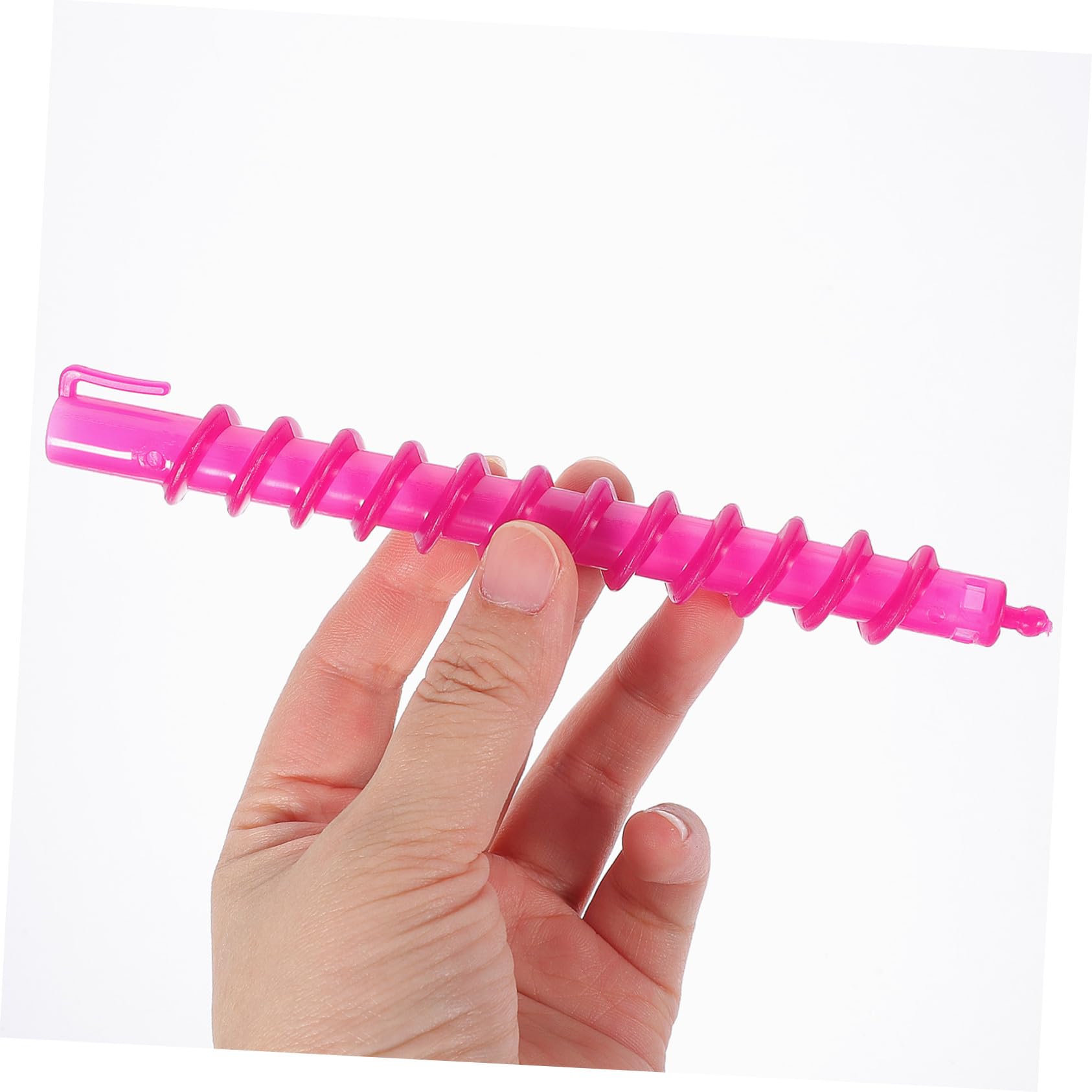LIFKOME Varillas para Permanente de Pelo Espiral 100 Pcs Grandes, Rizadores de Cabello Abs para Mujeres Cabello Largo, Herramienta para Rizar en Salones y Uso Doméstico Color Aleatorio