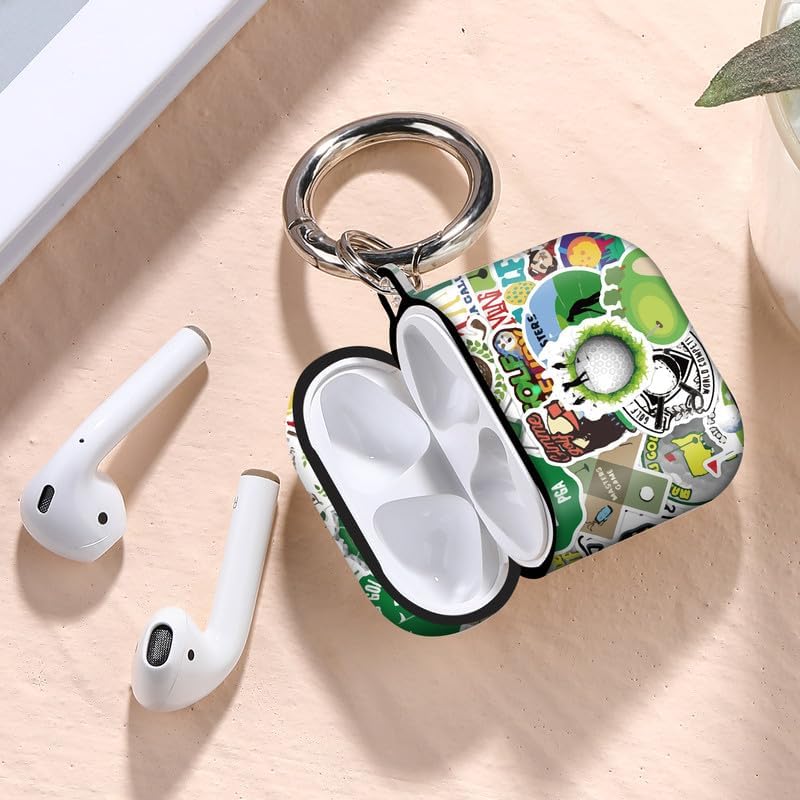 Miniatura 5 de Funda protectora de silicona para AirPods 2, diseño de estrella deportiva, funda protectora de silicona para juegos de pelota, portátil y a prueba