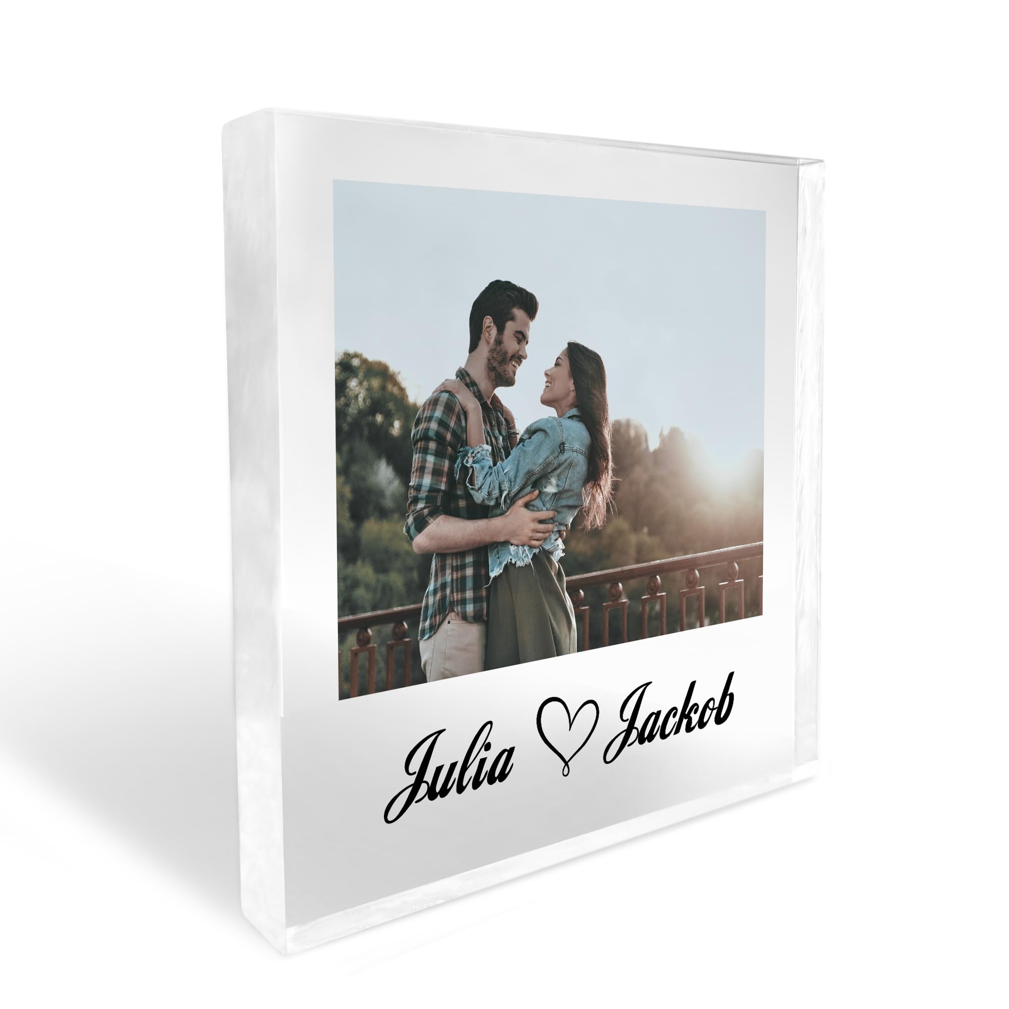 Red Ocean Personalised Couple Plaque Boyfriend Girlfriend Husband Wife Gift For Anniversary Birthday Christmas Keepsake