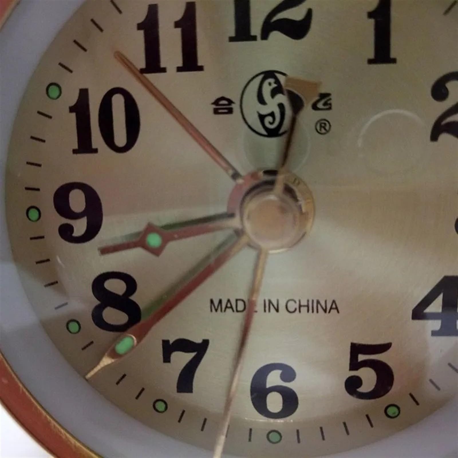Portátil Reloj Despertador Manual De Gran Tamaño