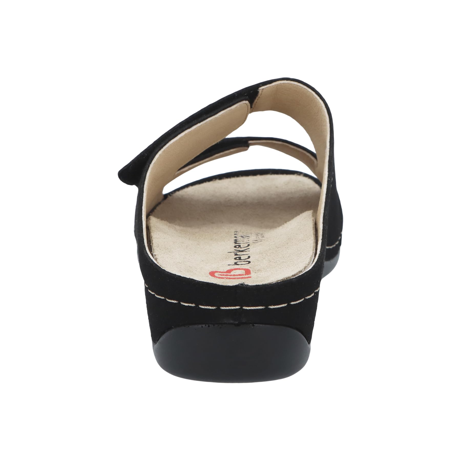 Berkemann Damen Berkoflex Pantolette Micronubuk medium Fußbett: herausnehmbar