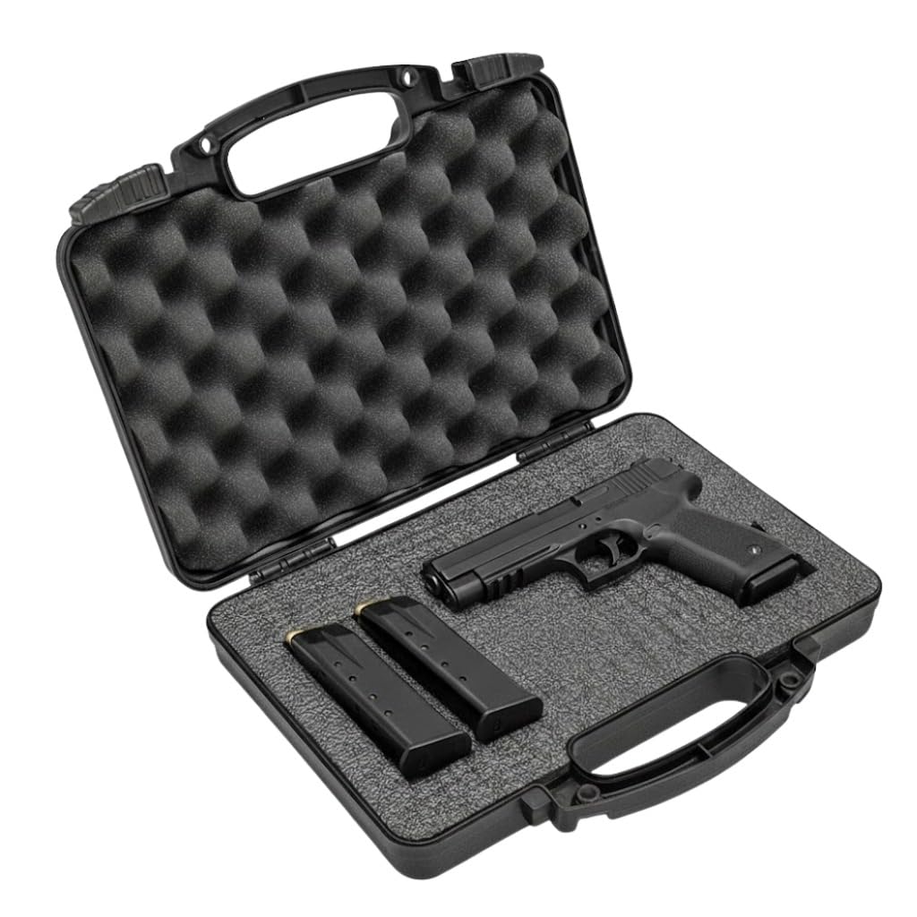 Amazon.com : Cedar Mill Fine Firearms Hard Gun Case & Ear Plugs