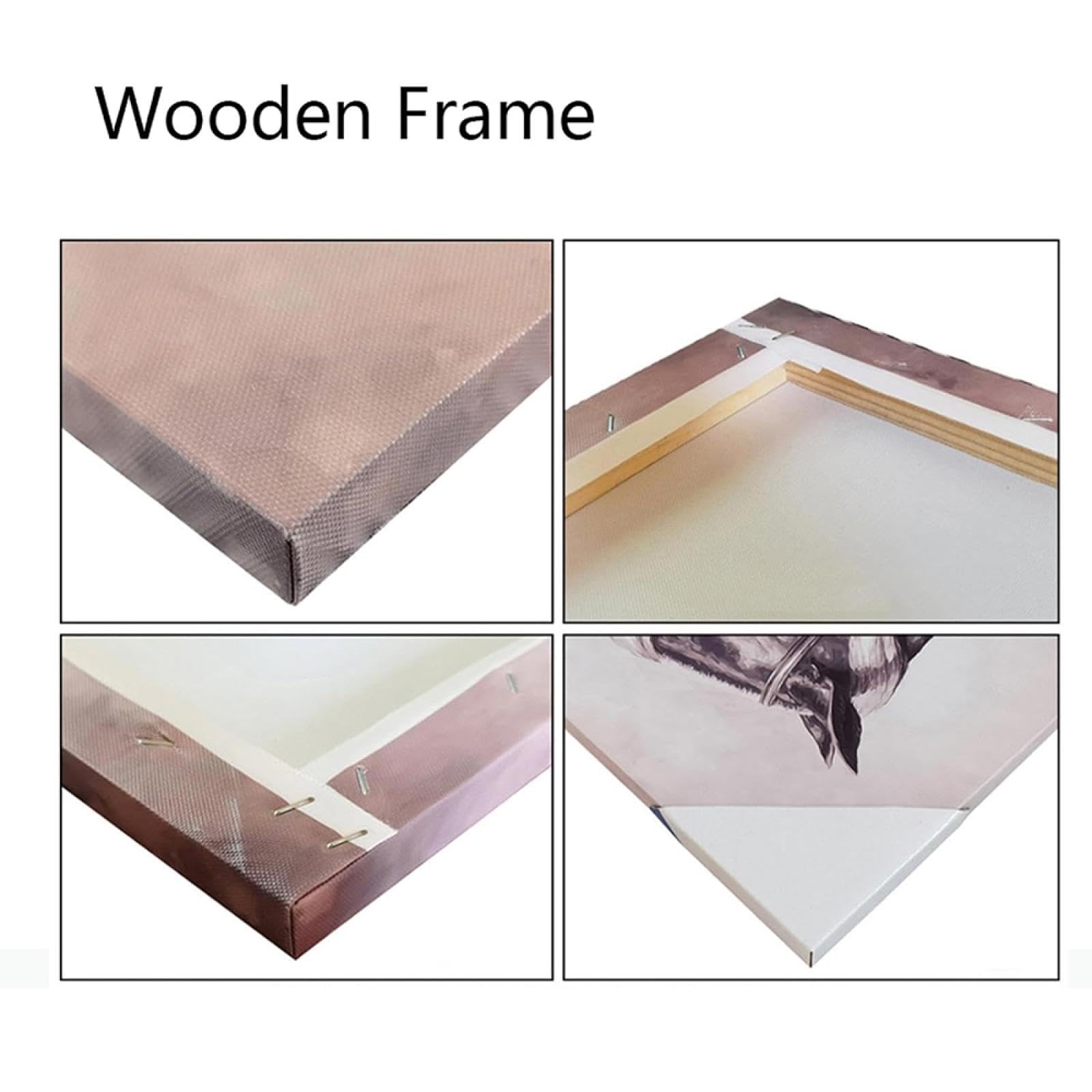 OZPWBVY Strand Sonnenuntergang Landschaftsbilder auf Leinwand-Meer wolken-Küsten Wandbild für Schlafzimmer Fertig zum Aufhängen 70x90cm Gerahmt