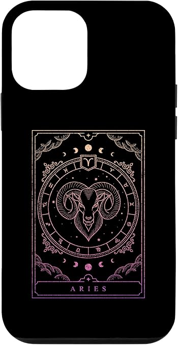 iPhone 12 mini Aries Birthday Present Women Girl Zodiac Sign Aries Case