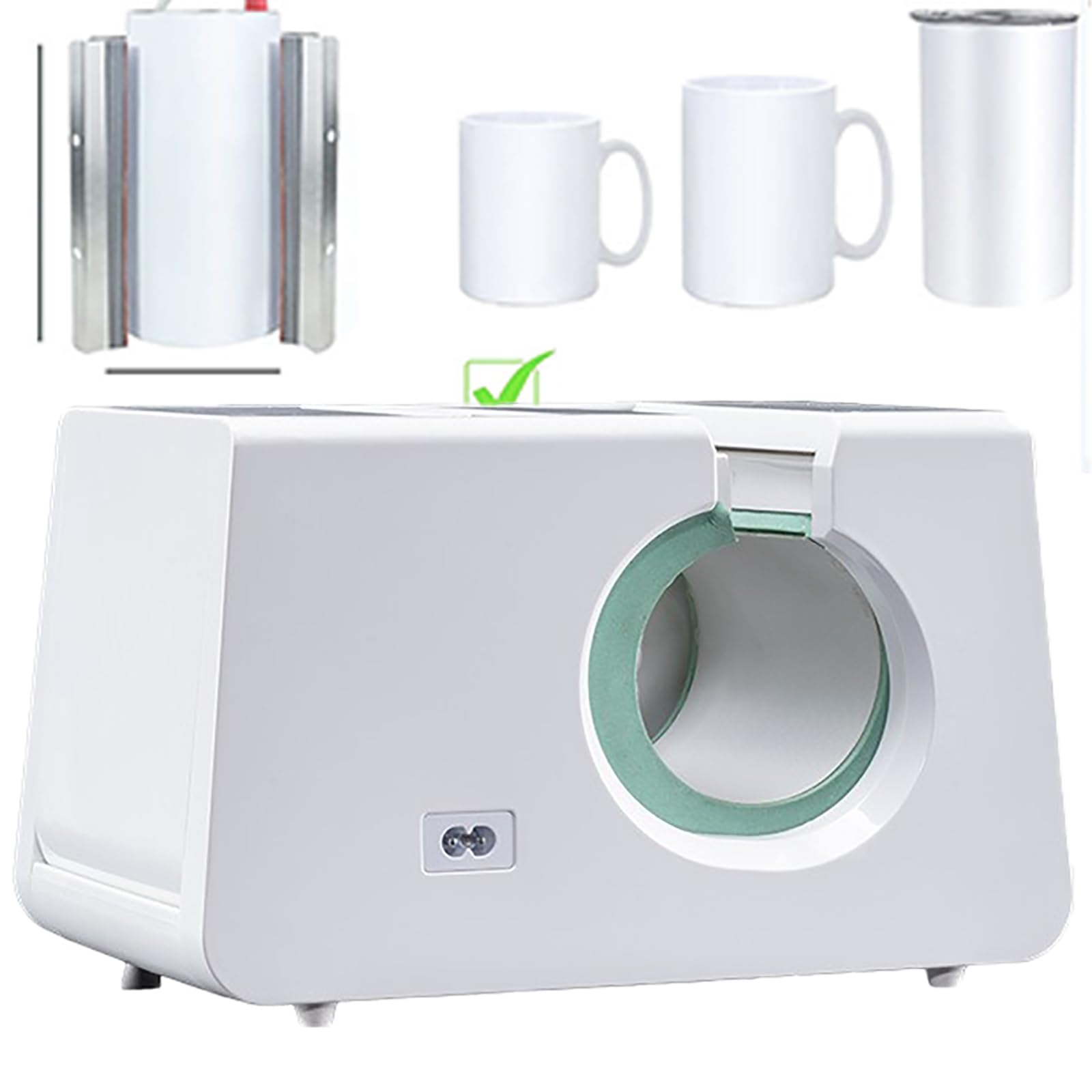 Presse à chaud à gobelet 3 vitesses avec protection surchauffe intégrée